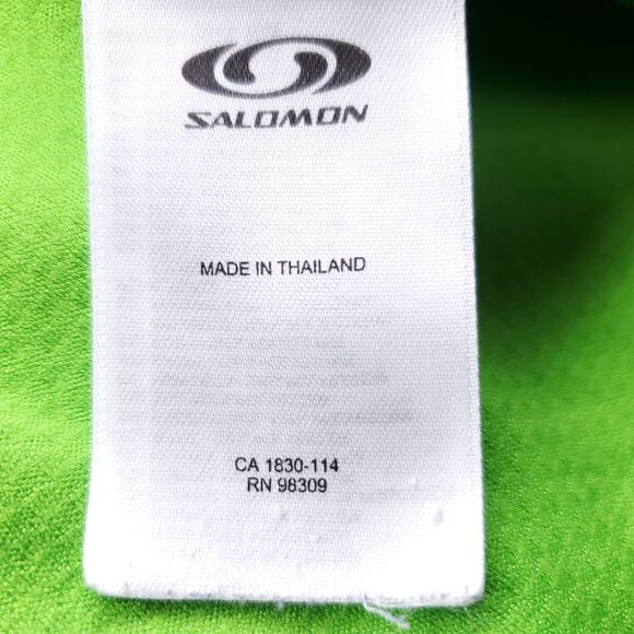 Salomon Active 1/4 Zip Pullover Men L Mock Neck Long Sleeve Gorpcore Techwear - Picture 11 of 15